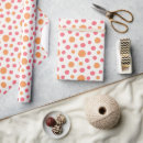 Search for hot pink and orange wrapping paper Birthday