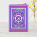 Search for mandala birthday cards Purple