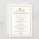 Search for 50th class reunion invitations Gold