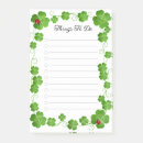Search for clover leaf post it notes Shamrocks