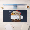 Search for bald eagle mousepads Flag