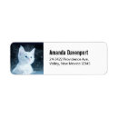 Search for cute kitten return address labels Feline