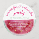 Search for summer fun invitations Swimming