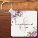 Search for pink floral wedding key rings Chic