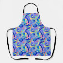 Search for neon blue aprons Abstract