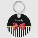 Search for stripes on white key rings Elegant