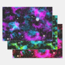 Search for cosmic wrapping paper Galaxy