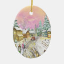 Search for rural christmas tree decorations Impressionism