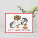 Search for hedgehog valentines day cards Romance