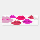 Search for lips bumper stickers Pink