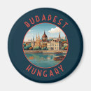 Search for budapest magnets Retro vintage travel