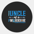 Search for proud uncle stickers Warrior