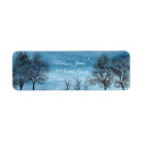 Search for snow tree return address labels Trees