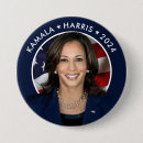 Search for presidential campaigns badges Democrat