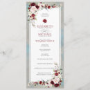 Search for floral wedding programs Botanical