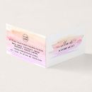 Search for make up artist business cards Typography