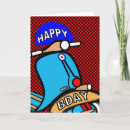 Search for scooter birthday cards Retro