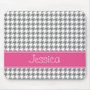 Search for houndstooth mousepads Girly