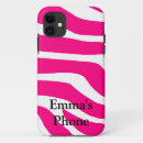 Search for zebra print monogram name cases Cool