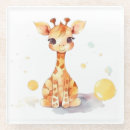 Search for giraffe coasters Watercolor