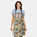 Search for watercolor fern aprons Floral
