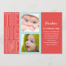 Search for big red one invitations 1st