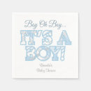 Search for baby blue napkins Baby boy baby shower