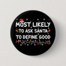Search for define badges Santa