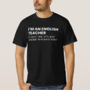 Search for english teacher tshirts Educator