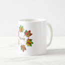 Search for colorful fall mugs Leaf
