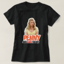 Search for big bang theory tshirts Penny blossom