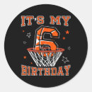 Search for 6 year old birthday stickers Sports
