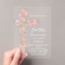 Search for elegant watercolor first communion invitations Catholic