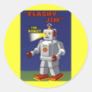 Search for toy robot stickers Vintage