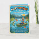 Search for for an angler birthday cards Fisherman