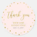 Search for pink confetti party stickers Gold