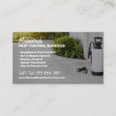 Search for controller business cards Exterminator