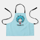 Search for brother sister aprons Thing one thing two