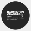 Search for funny badminton stickers Competition