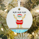 Search for lifeguard christmas tree decorations Santa claus