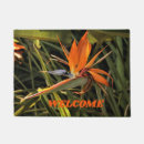 Search for bird doormats Tropical flowers