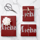 Search for dark red wrapping paper Modern