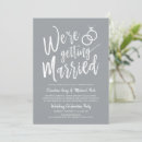 Search for pewter wedding invitations Minimal