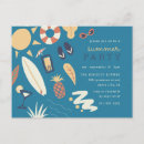 Search for beach cocktail party invitations Retro