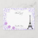 Search for paris thank you cards Floral