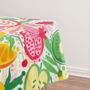Search for fruit pattern tablecloths Watercolor
