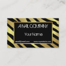 Search for zebra print business cards Gold