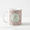 Search for vintage monogram mugs Roses