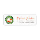 Search for red return address labels Greenery