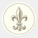Search for vintage fleur de lis stickers France